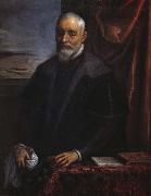 Domenico Tintoretto Official portrait oil on canvas